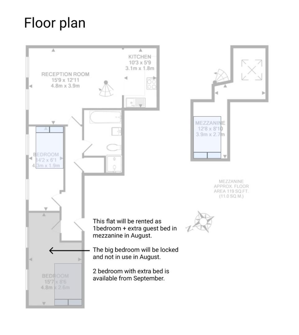 Stylish Georgian Loft 3Beds In London Apartment ภายนอก รูปภาพ